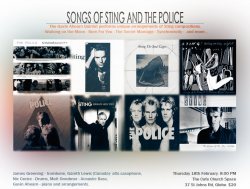 Gavin Ahearn plays Sting and the Police